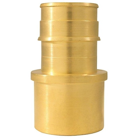 Valves ExpansionPEX Series Pipe Adapter, 1 In, Barb X Female Sweat, Brass, 200 Psi Pressure